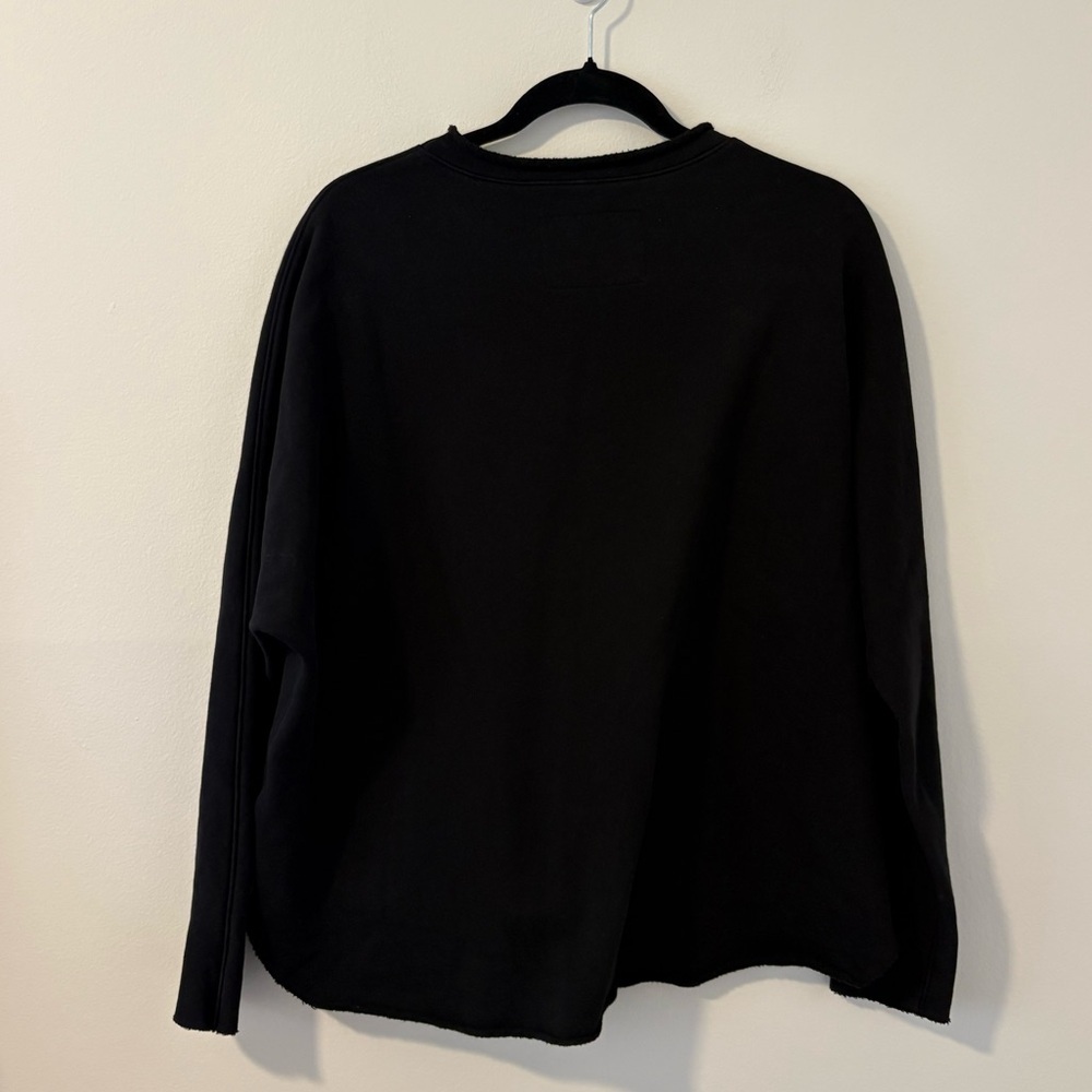 Frank & Eileen Anna Long-sleeve Capelet Small Black - Picture 4 of 5